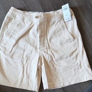 Abercrombie kids boys 13/14 Light Beige Casual Drawstring Shorts
